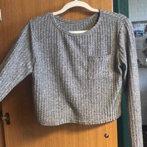 Crop top long sleeve